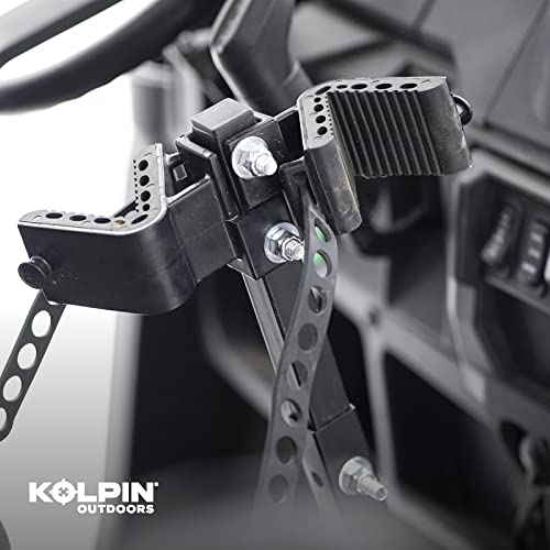 Kolpin UTV Gun Rack - Heavy-Duty Floor Mount for ATV & Utility Vehicles
