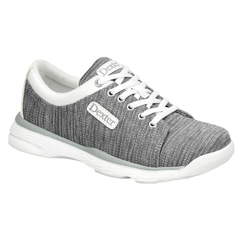 Dexter Womens Ainslee Bowling Shoes - Grey White Size 8.5
