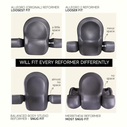 Pilates Neck Support Pillow for Reformer - Ergonomic Cervical Cushion, Compatible with Major Brands