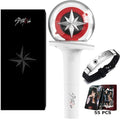 Niaycouky Straykids Lightstick Ver2 with Bluetooth, Merch Bracelets & 55 Photocards