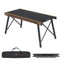 Ultralight Aluminum Camping Table with Foldable Design and IGT System for Outdoor Cooking and Picnic