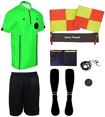 Pro Soccer Referee Package - Complete 9-Piece Set for Ultimate Game Management
