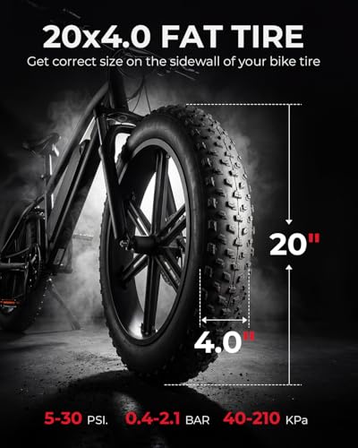 20x4 Fat Tire for E-Bikes All-Terrain 2 Pack - Durable Off-Road Bicycle Tires