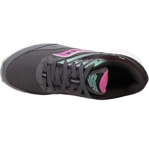Saucony Cohesion 15 Running Shoes - Shadow Razzle, Versarun Cushion