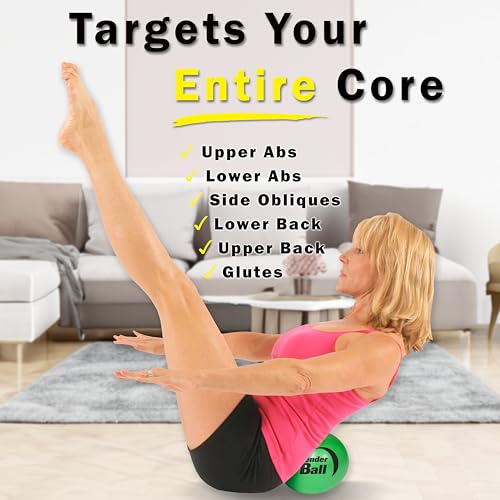 12-Piece Small Pilates Exercise Balls Set with Mesh Bag - 9 Inch