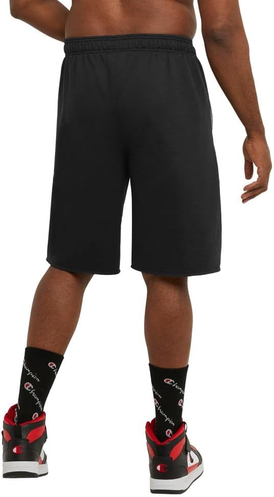 Champion Men's Powerblend Fleece Shorts - Soft Comfort in Regular & Big/Tall Sizes
