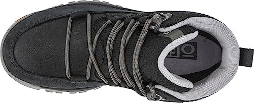 Oboz Women's Cedar Mid Insulated Waterproof Hiking Boots - B-Dry, Size 6.5, Black Sea