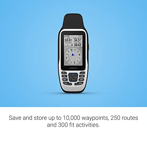 Marine Handheld GPS with Worldwide Basemap and Water-Resistant Rugged Design