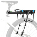 ROCKBROS Rear Bike Rack Quick Release Cargo Rack for Luggage - Black & Blue