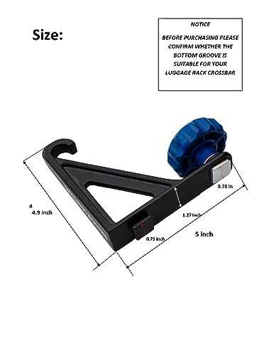 Replacement Load Stops for Thule AeroBlade & Xsporter Roof Racks - Pack of 4