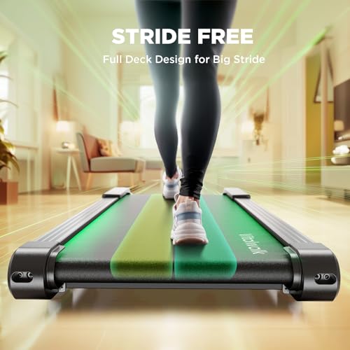 VITALWALK 40x16 Inch Walking Pad Treadmill with Incline for Home & Office