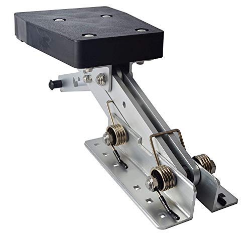 YaeMarine Heavy Duty Aluminum Outboard Motor Bracket for 7.5-20 HP Boats