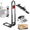10L0L Golf Cart Rear Seat Safety Grab Bar with 2" Trailer Hitch - Compatible with EZGO, Club Car, Yamaha