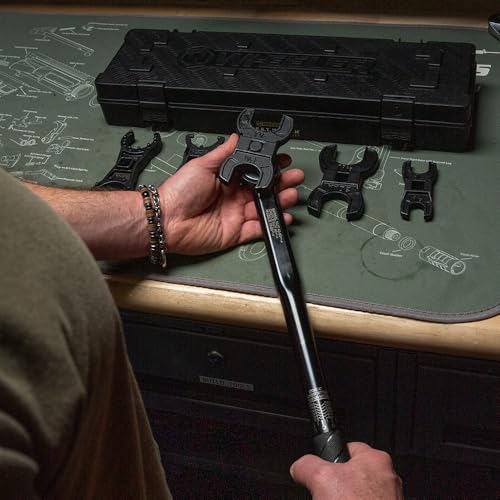 Wheeler XL Fat Wrench Set with Crowfoot Wrenches & Carry Case — Gunsmithing Tool Kit