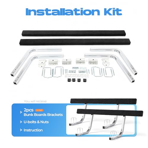 Adjustable Boat Trailer Guide Poles 40-60 Inches with Protective Sleeves