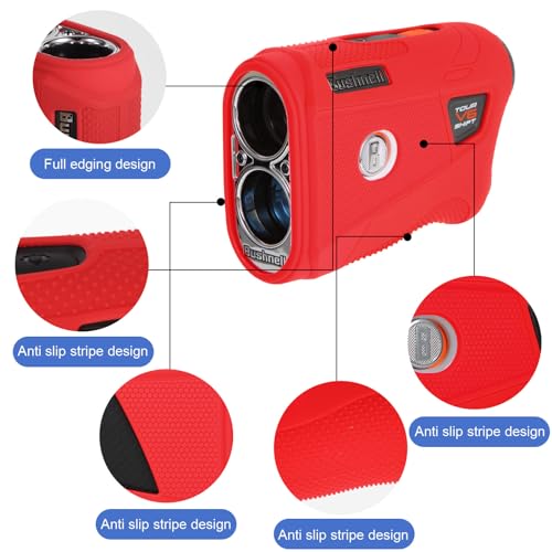 Golf Rangefinder Silicone Case for Bushnell V6 & V6 Shift - Protective Cover