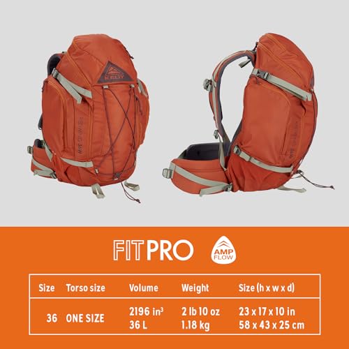 Kelty Redwing 36 Women’s Backpack Cinnamon Stick - 36 Liter Hiking & Travel Pack
