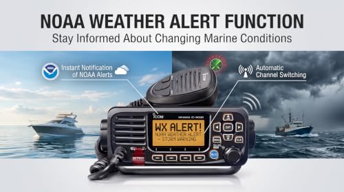 Icom IC-M330G Ultra Compact Marine VHF Radio with GPS - Basic & Compact Version