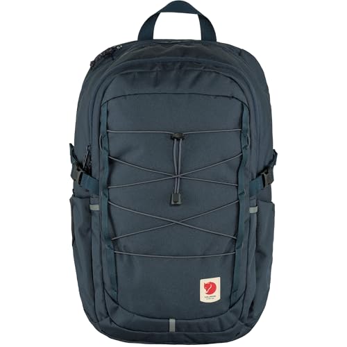 Fjällräven Skule 28 Backpack Navy - Spacious Travel & Hiking Pack, Padded Back