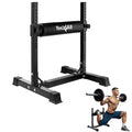 Yes4All Bulgarian Split Squat Stand - Adjustable Height, Black, Single Leg Roller