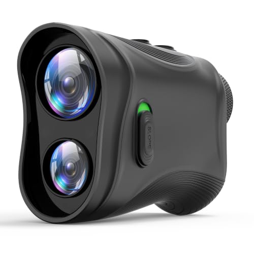 Golf Range Finder with Slope & Magnetic Mount - 1200Y Laser Golf Distance
