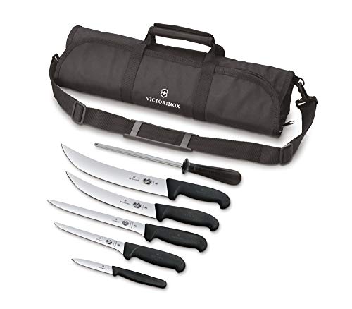 Victorinox 10-Inch Swiss Army Knife Set with Fibrox Handles & Case - Field Dressing Kit
