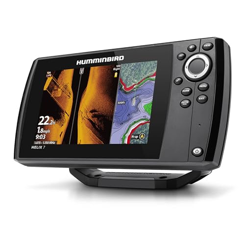 Humminbird Helix 7 G4 Fish Finder with MEGA Side Imaging & GPS Chartplotter