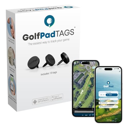 Golf Pad TAGS Real-Time Golf Shot Tracking System with NFC Tags