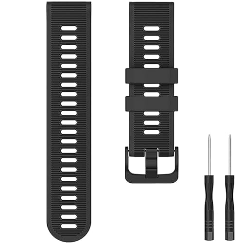 Gleenice Waterproof Watch Band for Forerunner 945/935 - Black