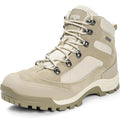 Women’s Waterproof Hiking Boots - Ankle Support, Breathable, Non-Slip, Durable, Size 7.5 Sand