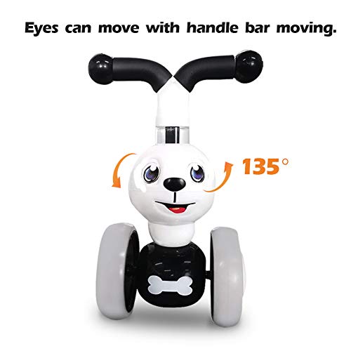 Baby Balance Bike Toys for 1 Year Old Dalmation Variation - Toddler Riding Toy with Silent Wheels