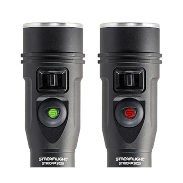 Streamlight Strion 2020 1200-Lumen Rechargeable Flashlight with 120V/100V AC & 12V DC Charger & Holder