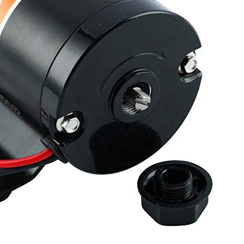 Marine RV Waste Water Pump 12V Self-Priming Anti-Clogging Macerator Pump