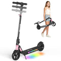 Pink Electric Scooter for Kids Teens & Adults 250W Foldable UL2272 Certified