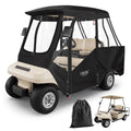 10L0L Golf Cart Enclosure for Club Car DS 1981+ 4-Passenger Models Waterproof Windproof Cover