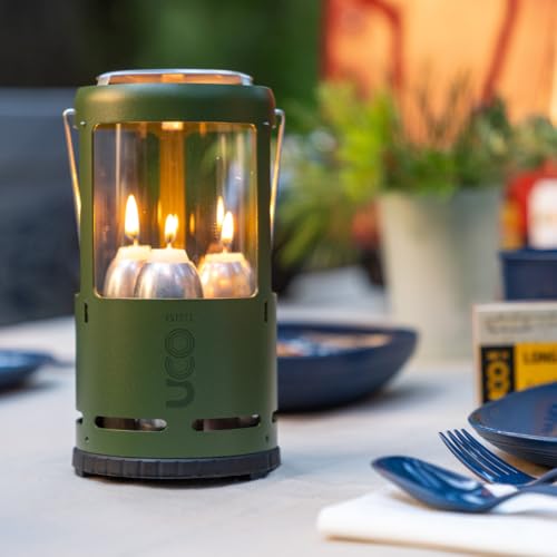 UCO Candlelier Candle Lantern Forest Edition for Camping & Emergency Light