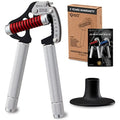 GD IRON GRIP Hand Grip Strength Trainer with Extension Handles, 55-176 lbs