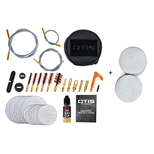 Otis Tactical Gun Cleaning Kit with 100 Patches and Accessories - Original Set