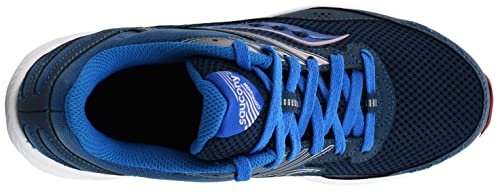 Saucony Men's Cohesion 15 Running Shoe Navy 10.5 - Cushioned Athletic Sneakers