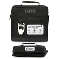 RTIC Soft Sided Cooler Bag - Insulated Portable Cooler for Camping, Beach, Lunch, Black