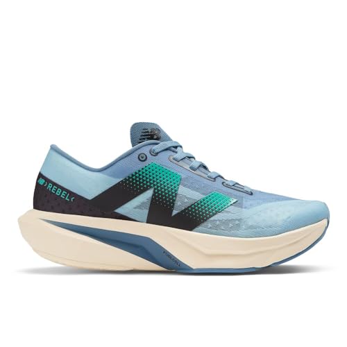 New Balance FuelCell Rebel V4 Running Shoes Men Heron Blue Chrome Blue 14