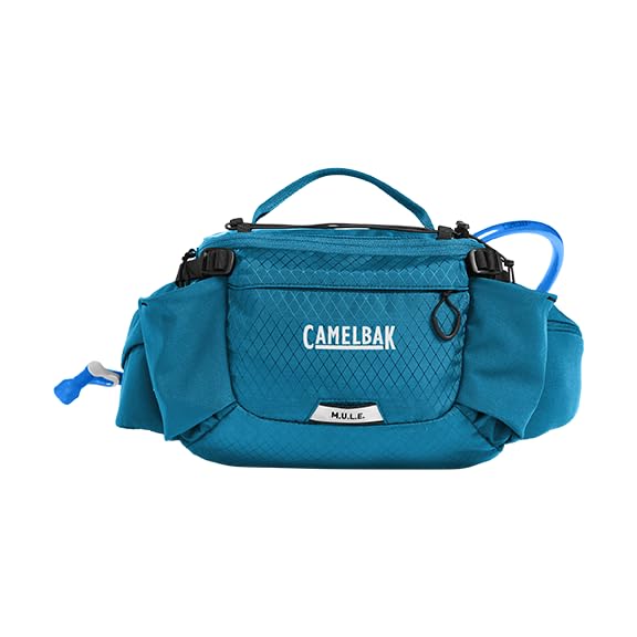 CamelBak M.U.L.E. 5 Waist Pack Hydration Belt Moroccan Blue for Mountain & Gravel Biking
