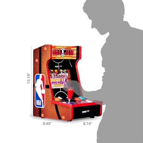 NBA JAM Countercade Arcade Game - NBA JAM Tournament Edition & Hang Time - Variation of NBA JAM