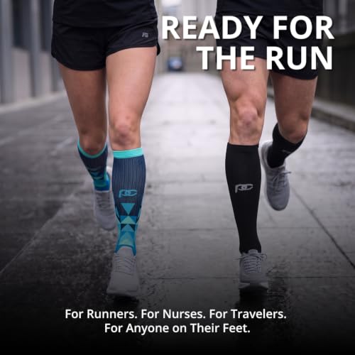 PRO Compression Marathon Socks Small-Medium Pink - Graduated Compression Running Socks