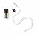 Poppers Holder Strap, Anti-Lost Lanyard, Including Strap String Holder, Silicone Rubber Rings for The Poppers Bottle. (White, Neck Strap)