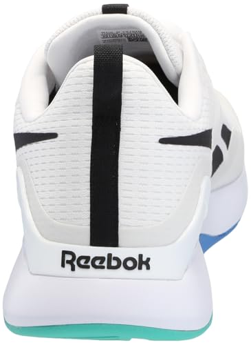 Reebok Men's Nanoflex TR 2.0 Cross Training Shoes White Black Green 12