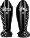 Fairtex SP5 Muay Thai Shin Guards Black Medium - Lightweight, Durable, Extended Protection
