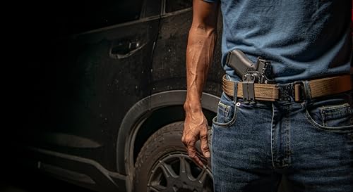 CYA Supply Co. Micro Ridge IWB Holster for Smith & Wesson Bodyguard 2.0 - Right, Black - Made in USA