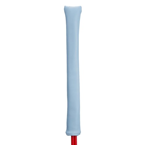 Kimpengofu Classic Golf Club Alignment Stick Cover Holds at Least 2 Sticks Soft Synthetic Leather Protector Case - White, Black, Green and Light Blue (Light Blue)