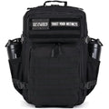 WOLFpak Alpha Black 45L Waterproof Gym Backpack with Laptop & MOLLE Webbing